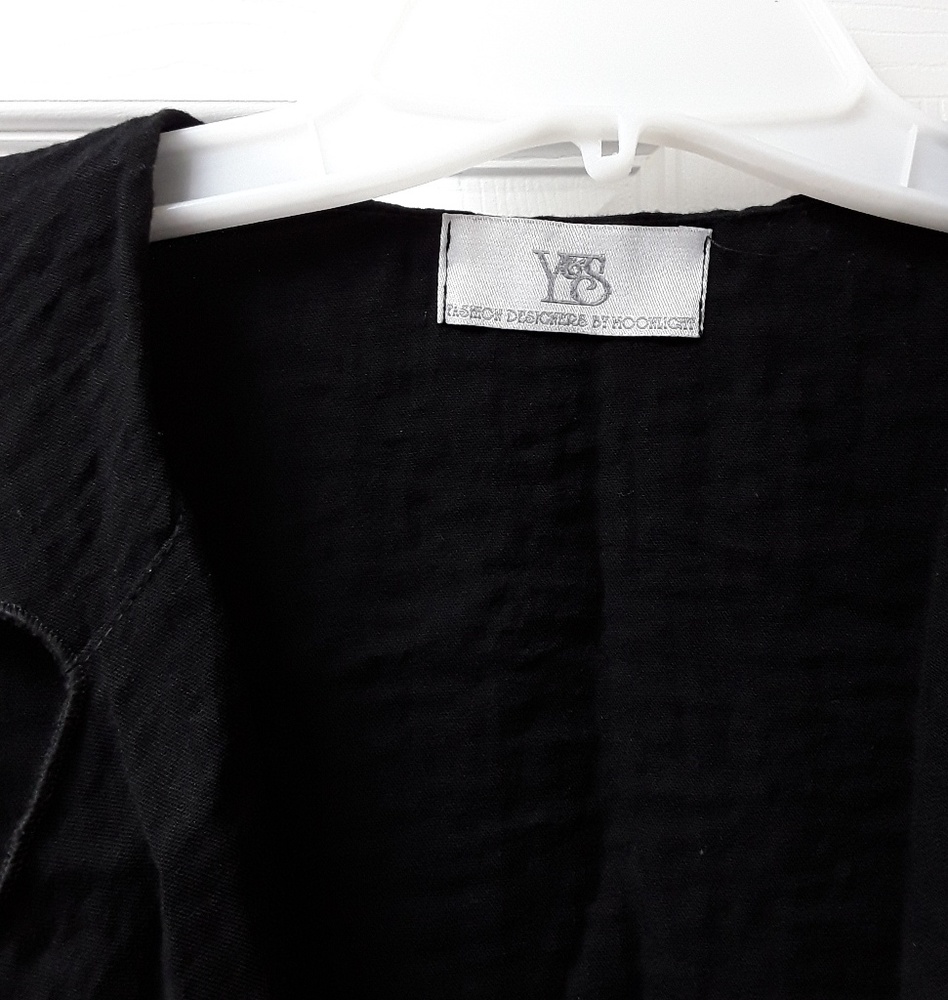 Y&S black jacket with button - Picture 3 of 3